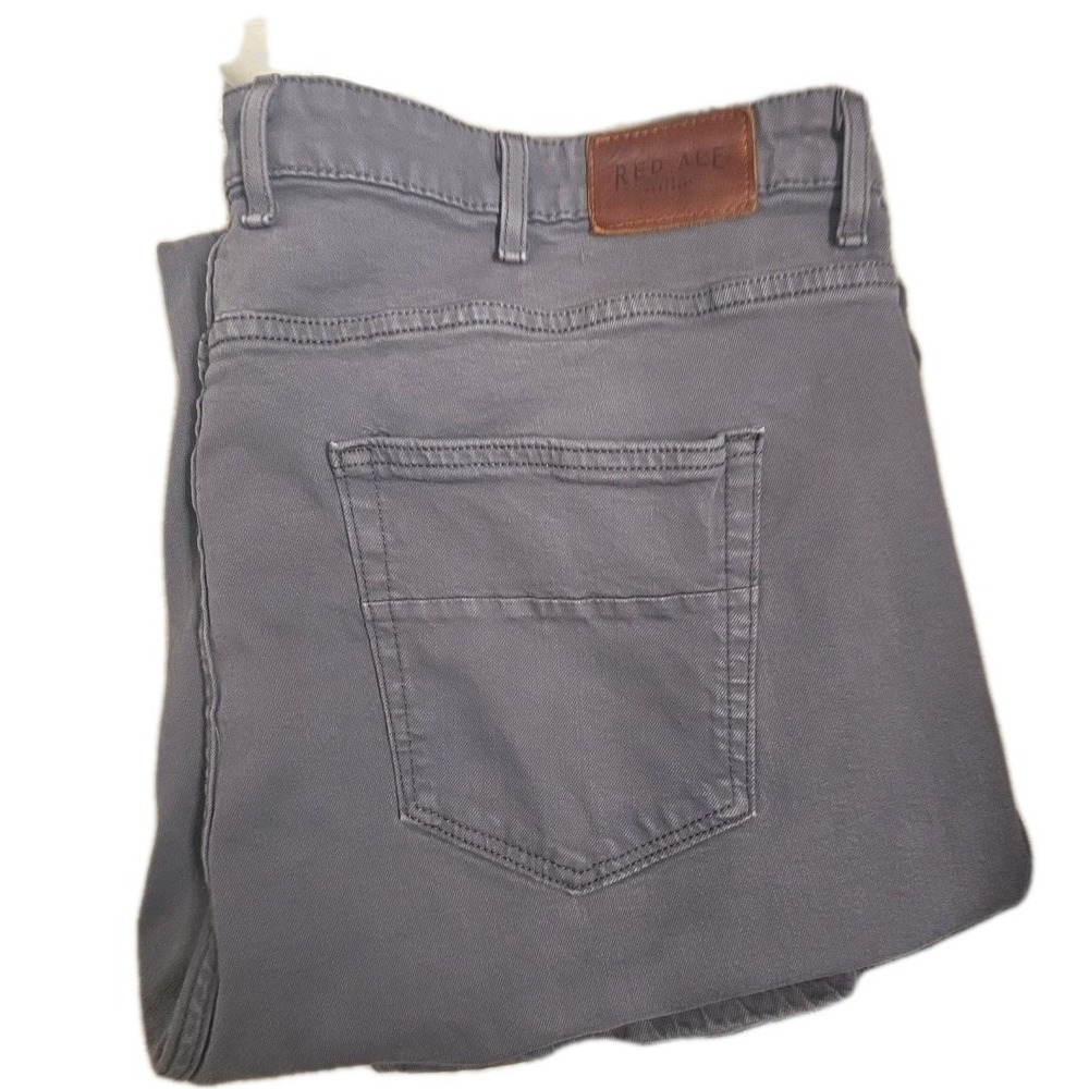 Red Ale Alesbury Relaxed‎ Straight Pants Mens 44/30 Grey Relaxed Fit